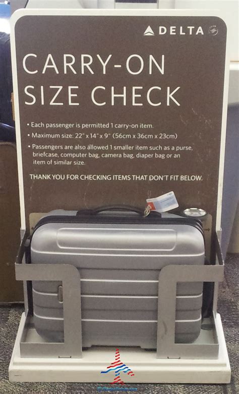 What is the "Real" Delta Carry-On Size Check Maximum Size? Here are the Tested Numbers! - Eye of ...