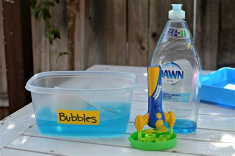 2-Ingredient Homemade Bubble Solution Plus Fun Bubble Activities