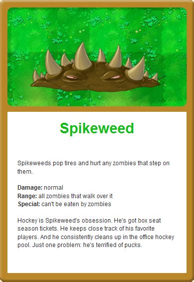 Spikeweed/Gallery | Plants vs. Zombies Wiki | Fandom