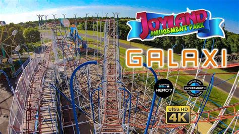 July 5, 2019 Galaxi Roller Coaster On Ride Ultra HD 4K POV Joyland ...