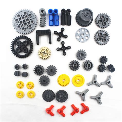 49pcs technic series parts car model building blocks set compatible ...