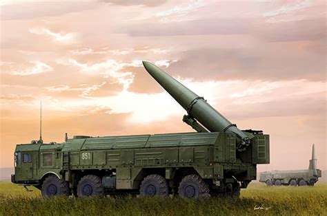 9K720 Iskander Short Range Ballistic Missile System/SS-26 Stone By ...