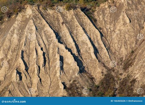 Gullies Geological Formations with Soil Erosions Stock Photo - Image of hill, ditch: 166465626