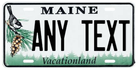 Maine License Plate Search | ME Plate Number Check