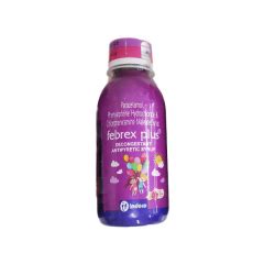 Febrex Plus Delicious Rose Flavour Syrup 60ml - Price, Uses, Side ...