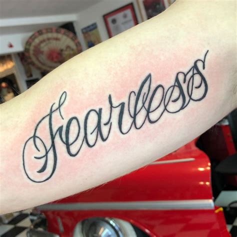 Fearless Tattoo Symbol