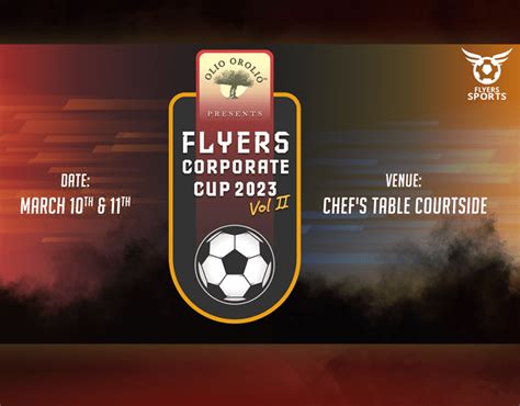 Flyers Corporate Cup 2023 on Behance