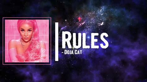 Doja Cat - Rules Lyrics - YouTube