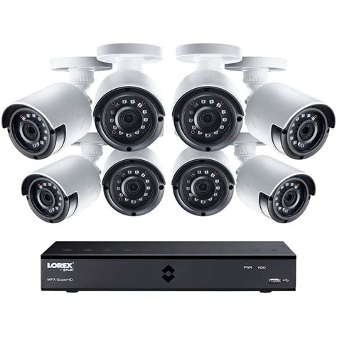 Best Buy: Lorex 8-Channel, 8-Camera Indoor/Outdoor Wired 4MP 2TB DVR Surveillance System ...