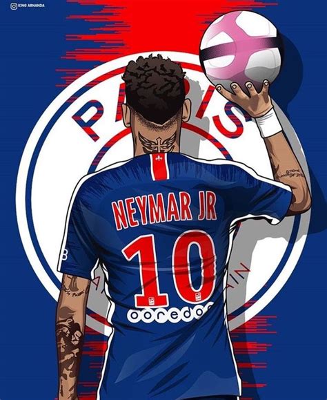 Neymar. Awesome piece of art | Futebol neymar, Neymar desenho ...