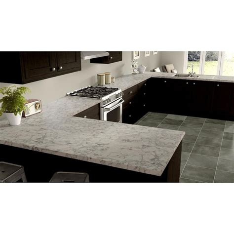 Wilsonart Marmo Bianco Laminate Kitchen Countertop Sample in the Kitchen Countertop Samples ...