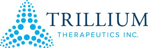 Trillium Therapeutics logo in transparent PNG format