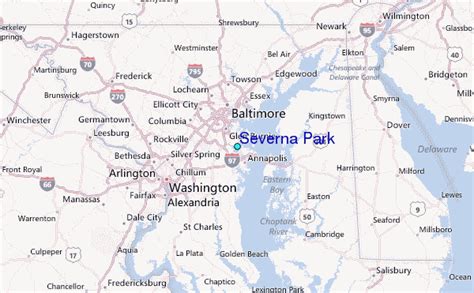 Severna Park Tide Station Location Guide