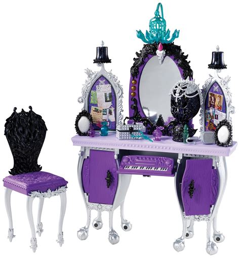 All About Ever After High Dolls: Raven Queen Vanity Playset Ever After High Getting Fairest