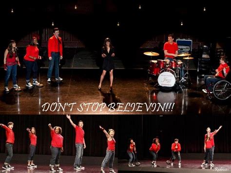 Glee-Don't stop believin!!!