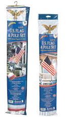 U.S. Flag Pole Kit 6ft Aluminum - Sandy's Upholstery and Flags
