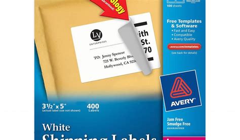 Avery Shipping Label Template 5168 Printer | williamson-ga.us