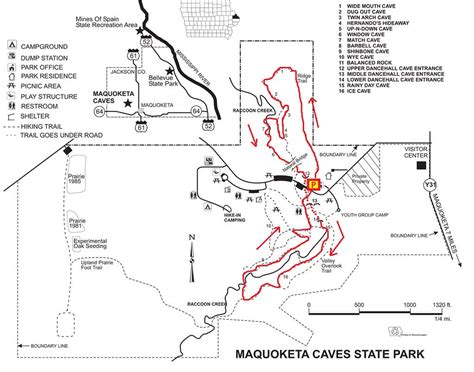 Maquoketa Caves State Park (4.5 miles; d=5.50) - dwhike