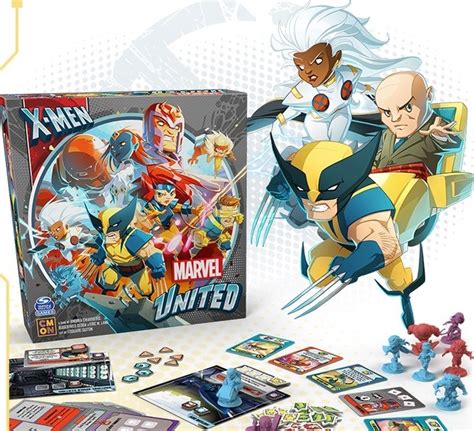 CMON & Spin Master’s “Marvel United: X-Men” Fully Funded on Kickstarter in 10 Minutes! – The ...