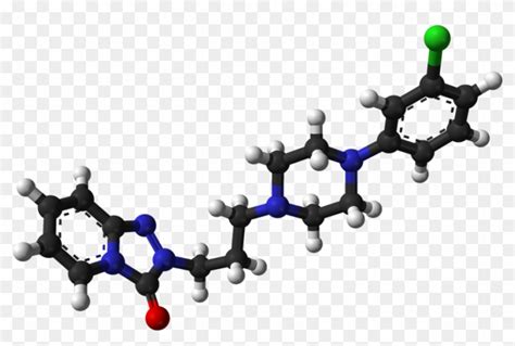 Trazodone Structure Trazodone Chemical Formula - Molecule - Full Size ...