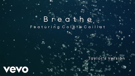 Taylor Swift - Breathe (Taylor's Version) (Lyric Video) ft. Colbie Caillat Chords - Chordify