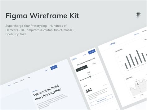 Website Wireframe Template Figma