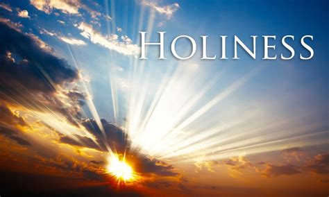 Holiness of Christian Living – Crosswinds International