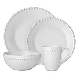 white dinnerware sets