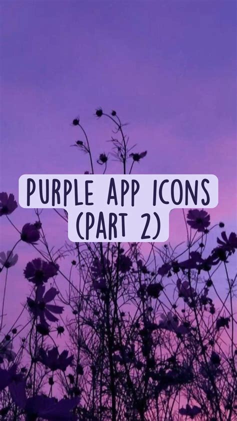 Purple app icons (Part 2) in 2022 | App icon, Icon, Purple