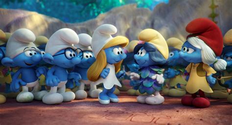 Image - Brainy, Hefty, Clumsy, Smurfette, Smurfblossom and Smurfwillow STLV.jpg | Smurfs Wiki ...