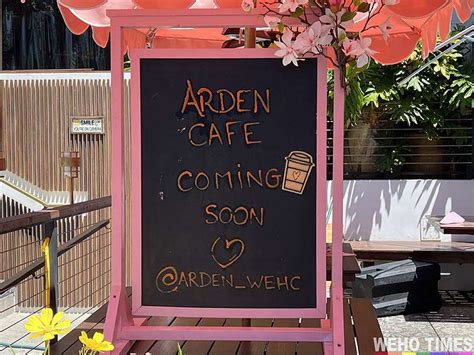 The Arden Cafe is Opening at the former Irv’s Burgers/Conservatory Space - WEHO TIMES West ...