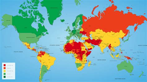 Risk Map 2023: Where travel is most dangerous in 2023