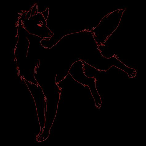 Pixilart - evil wolf by EclipseFNAF