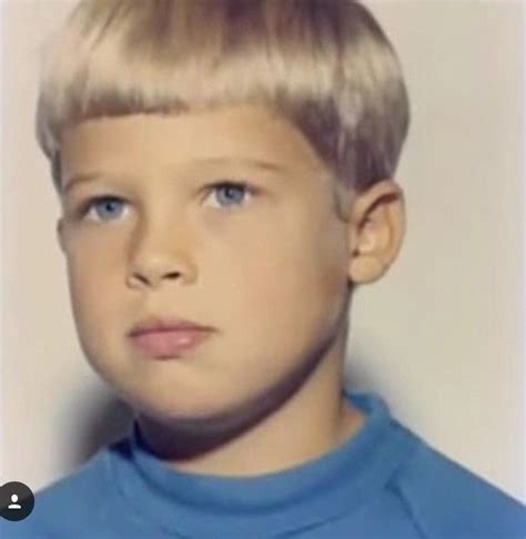 Blast From The Past: Brad Pitt was a bundle of cuteness, see childhood ...