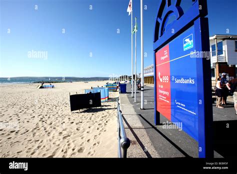 Sandbanks Beach Dorset Stock Photo - Alamy