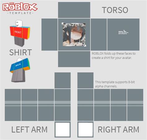 Aesthetic Roblox Shirt Template