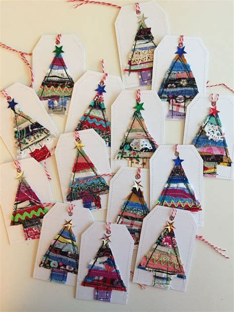 fabric scraps + contact paper + stencil = keepsake | Pinterest christmas crafts, Christmas ...