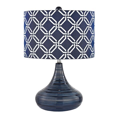 Choose navy blue table lamps if looking for beaty in your home | Warisan Lighting