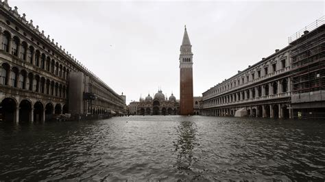 Venice flooding at historic levels, spurred by climate change