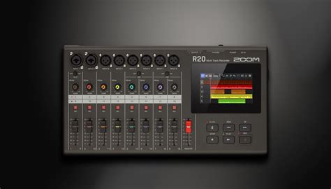 Zoom R20 16-Track, 8-Channel Recorder and Audio Interface w/ Touchscre – Easy Music Center