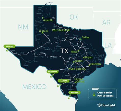 Texas Fiber Internet Map | FiberLight