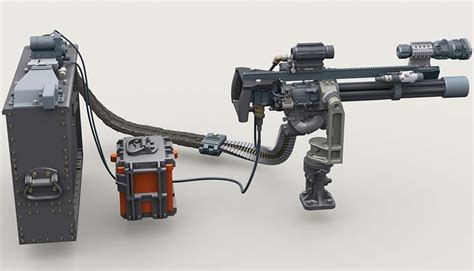 M134D Minigun Basic Set #1 w/4,000rd Ammo Box | HLJ.com