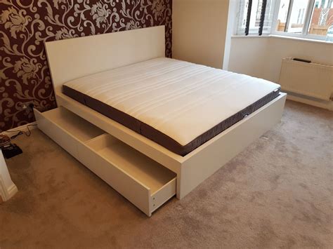 IKEA MALM kingsize bed installation Great Dunmow essex.