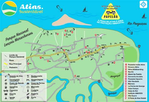 Map of Atins – Atins