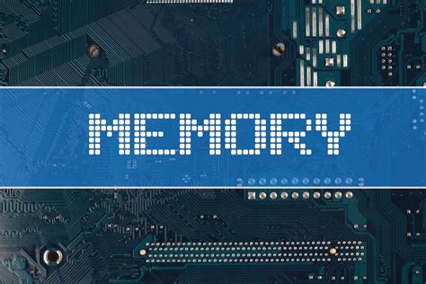 Memory text over electronic circuit board background - Creative Commons ...