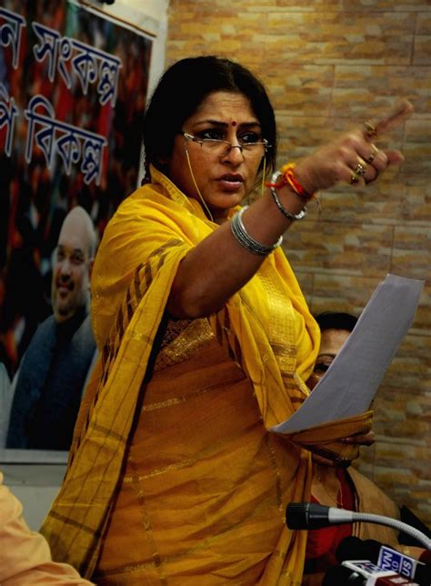 Roopa Ganguly during a BJP programme