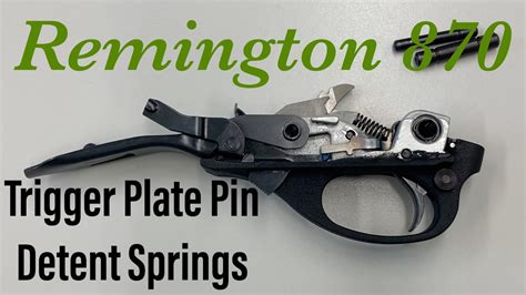 Remington 870 Trigger Plate Pin Detent Springs from Gun Parts ...