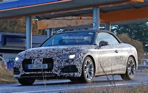 2017 Audi A5 Convertible Caught Testing - Fresh Spyshots from Germany - autoevolution