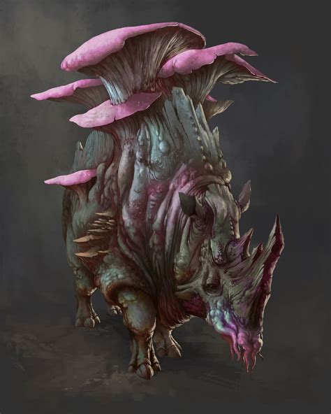 ArtStation - Mushroom Creature / Concept