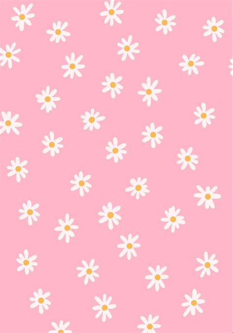 Pink Daisy Wallpaper for iPhone